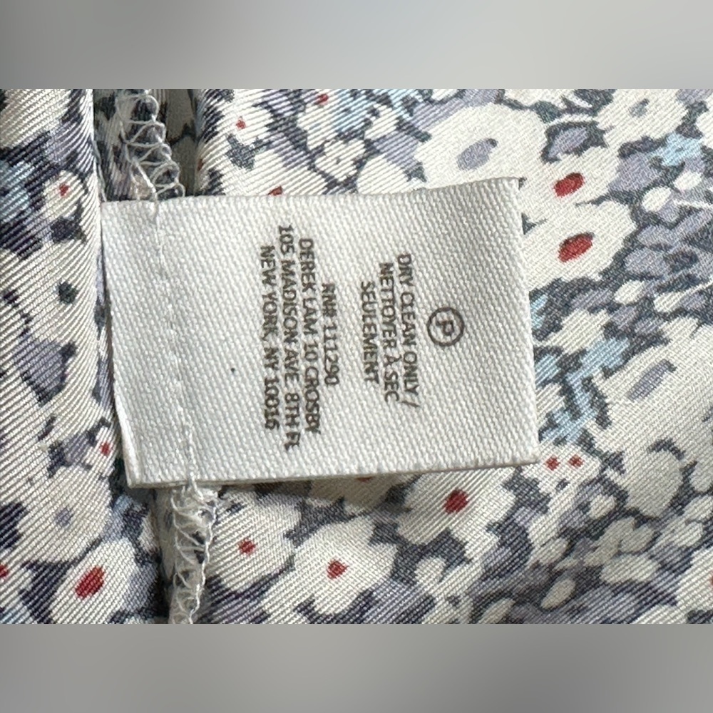 Derek Lam 10 Crosby Sleeveless Button Down Top with Pleated Hem - Picture 5 of 6